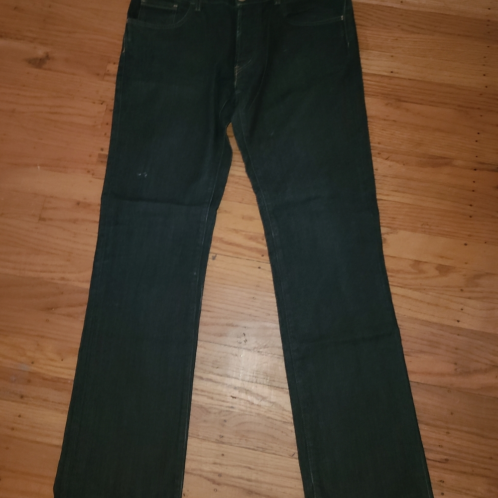 WeSC Slim Dark Blue Wash Jeans - Picture 5 of 8